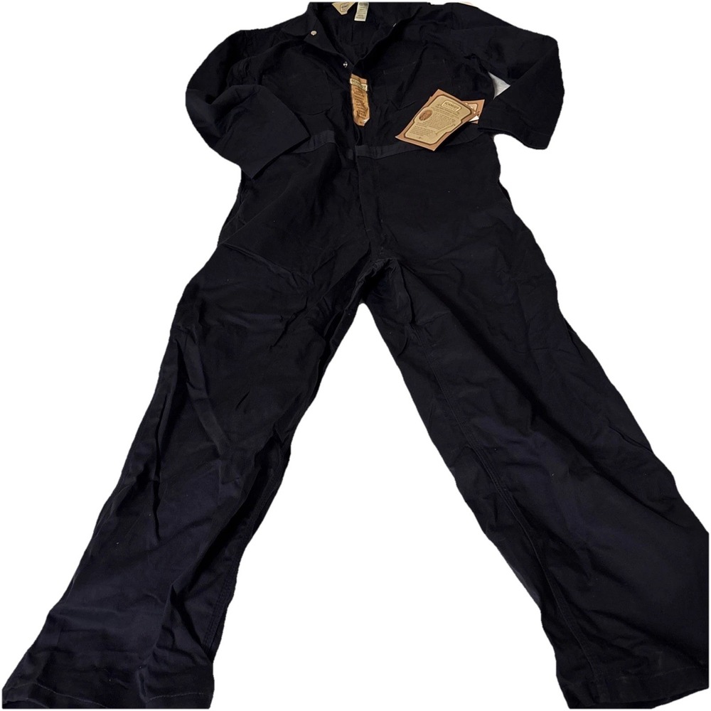 C.E. Schmidt Workwear Coveralls Large Regular Navy NWT Cotton T63410NA